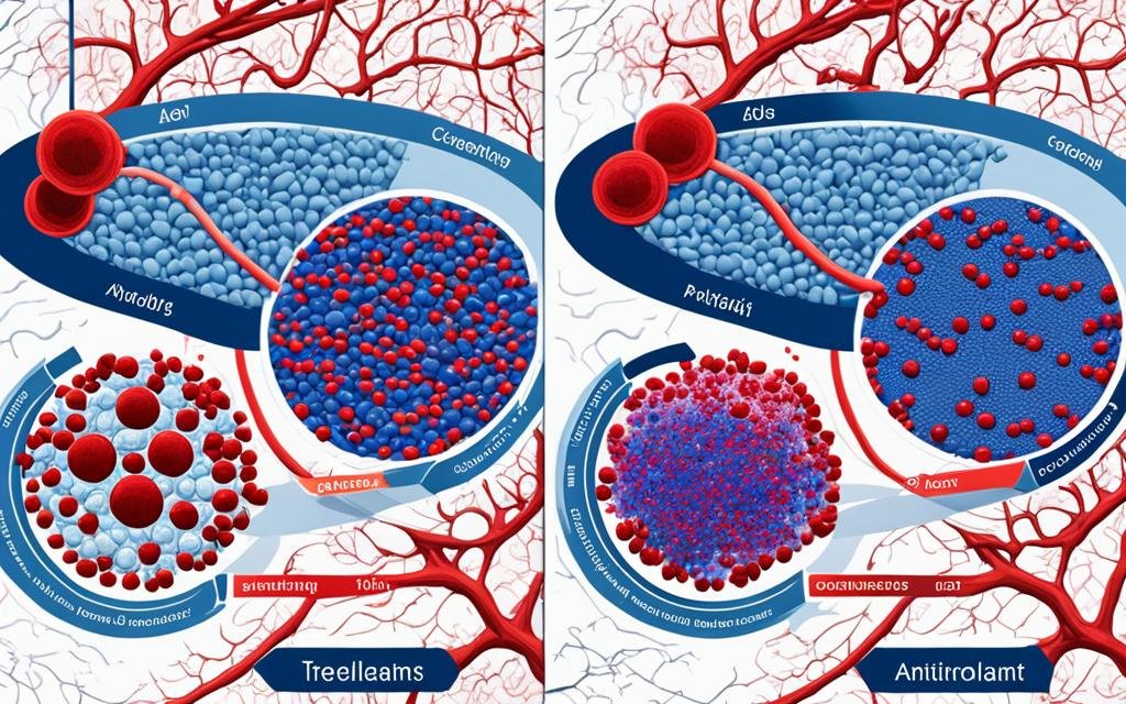 الفرق بين anticoagulant و antiplatelet