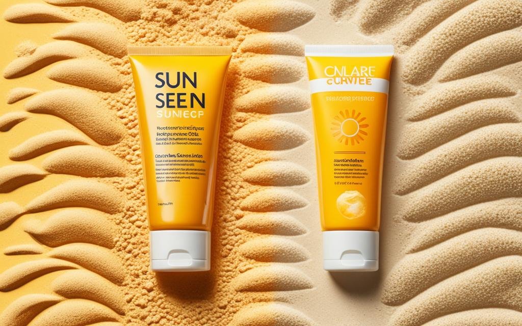 الفرق بين sunscreen و sunblock